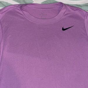 Purple Nike tee